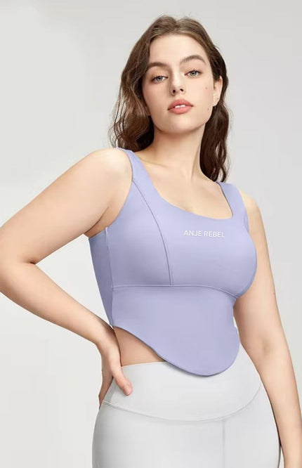 Curvy Contour Tank Top ANJE REBEL