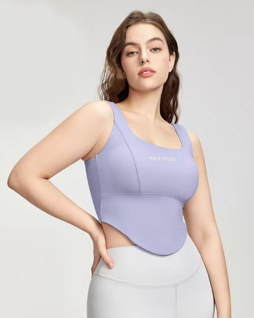 Curvy Contour Tank Top ANJE REBEL