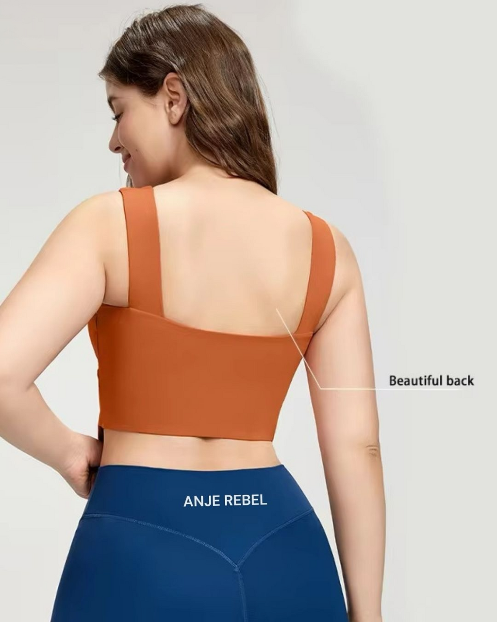 Curvy Contour Tank Top ANJE REBEL
