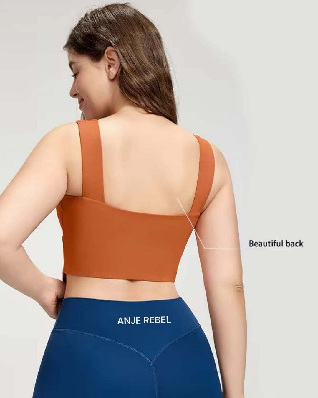 Curvy Contour Tank Top ANJE REBEL