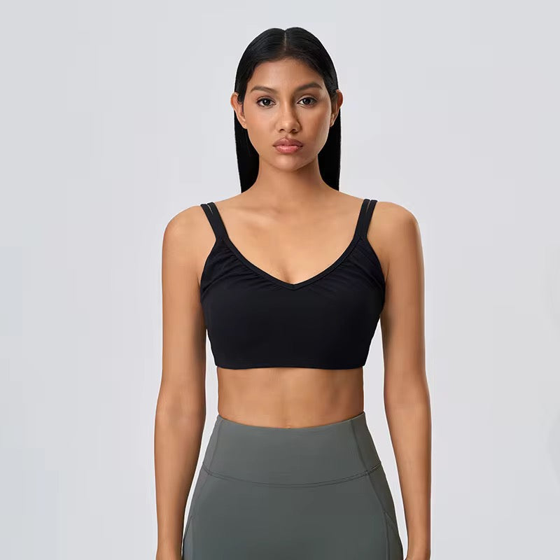 Mid-Panel Supportive Sports Bra ANJE REBEL