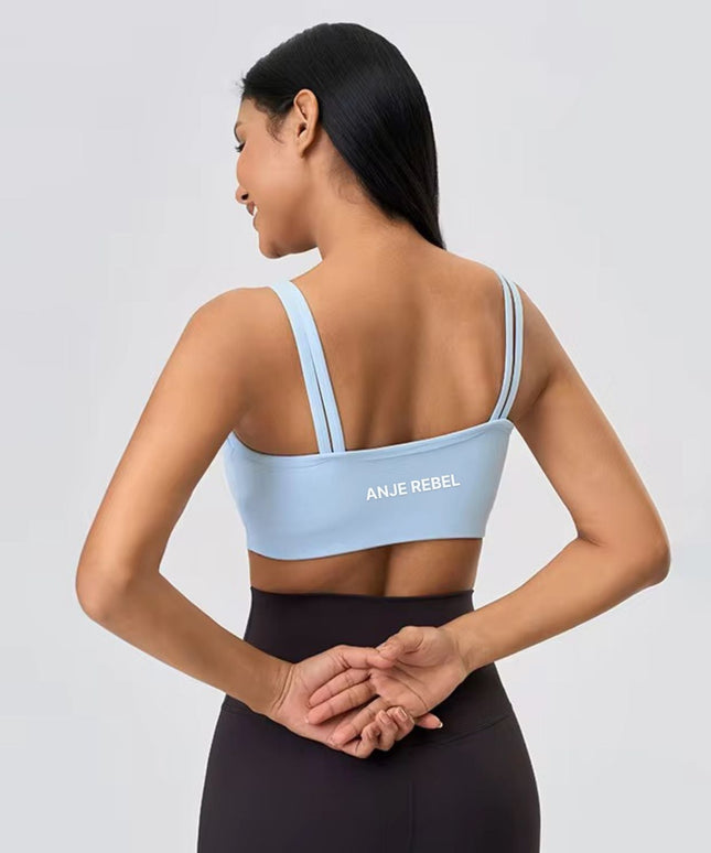 Mid-Panel Supportive Sports Bra ANJE REBEL