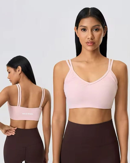 Mid-Panel Supportive Sports Bra ANJE REBEL