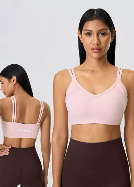 Mid-Panel Supportive Sports Bra ANJE REBEL