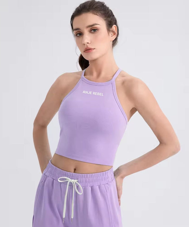 Halter-Neck Tank Top ANJE REBEL
