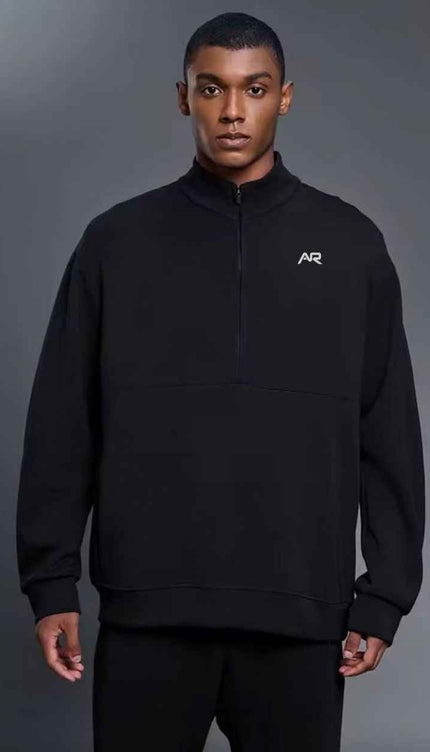 Oversized Outdoor Zip-Up Sweater