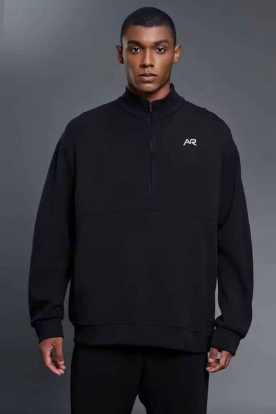 Oversized Outdoor Zip-Up Sweater
