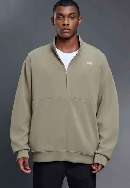 Oversized Outdoor Zip-Up Sweater