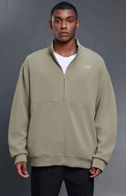 Oversized Outdoor Zip-Up Sweater