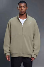 Oversized Outdoor Zip-Up Sweater