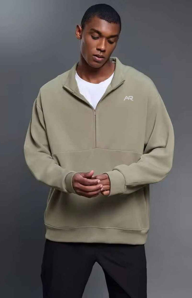 Oversized Outdoor Zip-Up Sweater