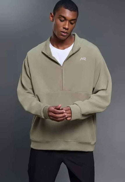 Oversized Outdoor Zip-Up Sweater