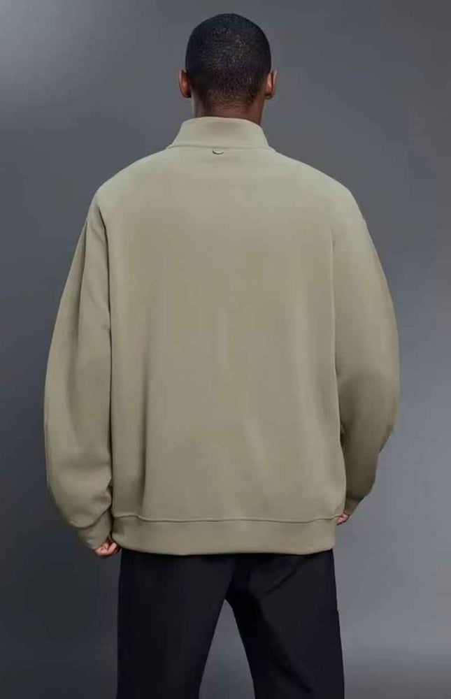 Oversized Outdoor Zip-Up Sweater