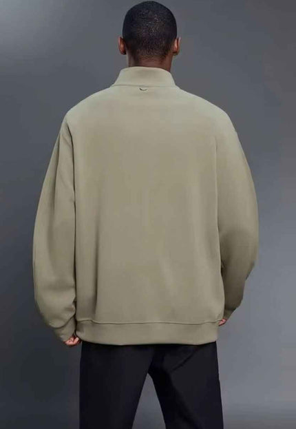 Oversized Outdoor Zip-Up Sweater