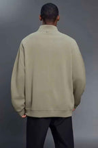 Oversized Outdoor Zip-Up Sweater