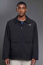 Mandarin Collar Padded Zip-Up Jacket