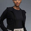 Rebel Cropped Pull String Hooded Jacket