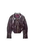Rebel Leather Biker’s Cropped Jacket ANJE REBEL