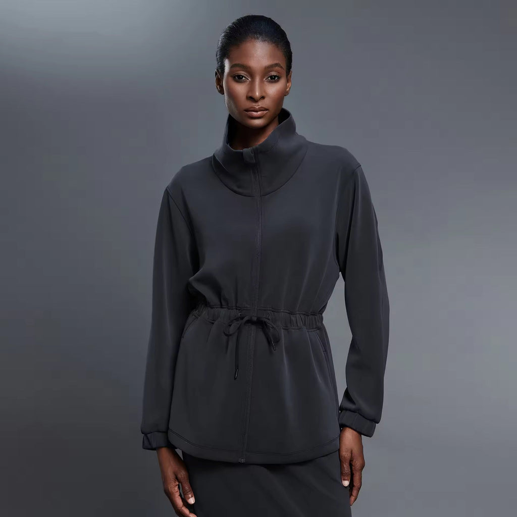 Windproof Autumn Long Jacket ANJE REBEL