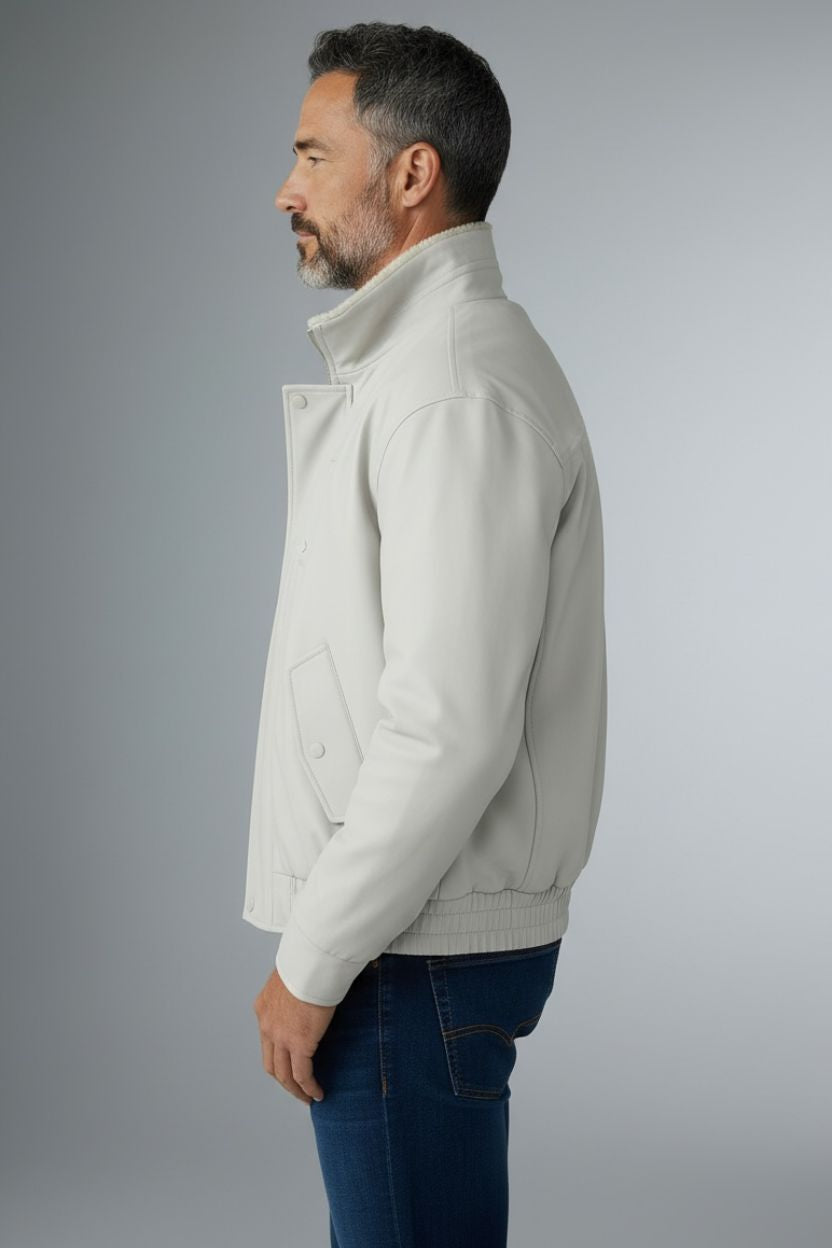 Sherpa Fleece Full-Zip Jacket ANJE REBEL