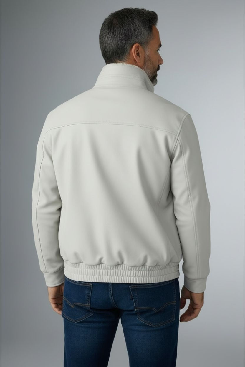 Sherpa Fleece Full-Zip Jacket ANJE REBEL