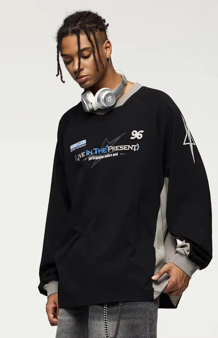 “Live In The Present” Sweater ANJE REBEL