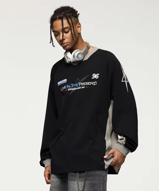 “Live In The Present” Sweater ANJE REBEL