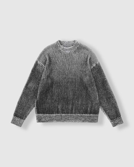 Raw Edge Colored Sweater ANJE REBEL