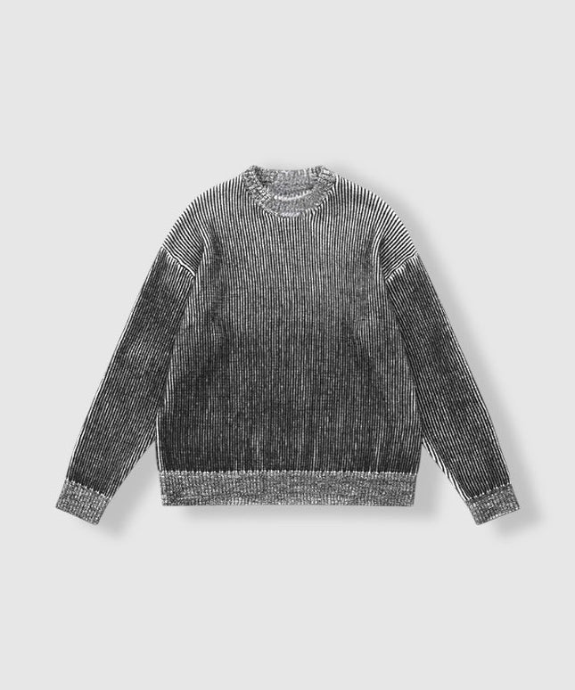 Raw Edge Colored Sweater ANJE REBEL