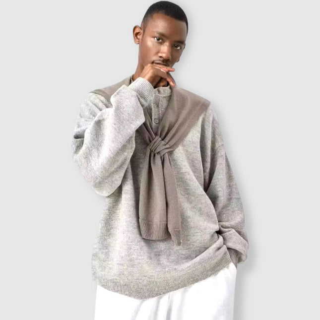 Boyfriend Relax-Fit Sweater ANJE REBEL