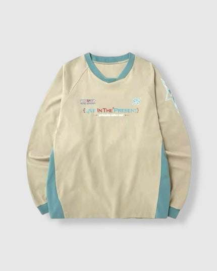 “Live In The Present” Sweater ANJE REBEL
