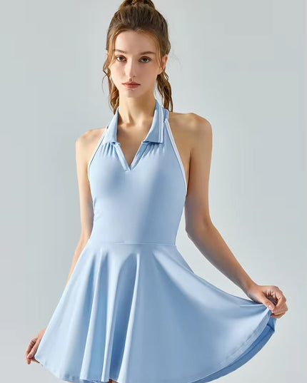 Bareback Halter Tennis Dress ANJE REBEL