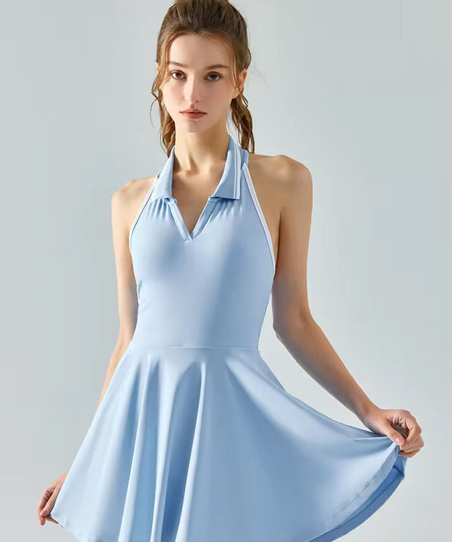 Bareback Halter Tennis Dress ANJE REBEL