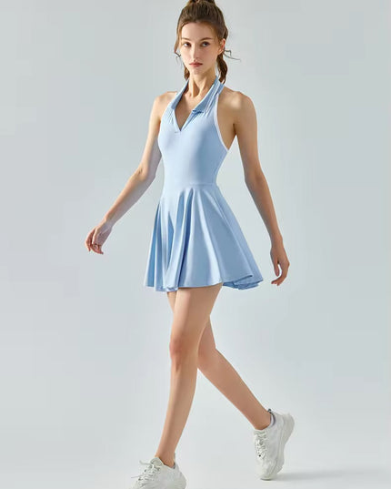 Bareback Halter Tennis Dress ANJE REBEL