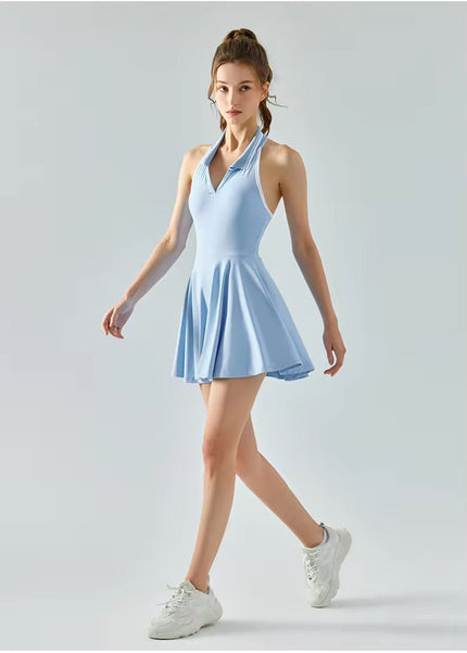 Bareback Halter Tennis Dress ANJE REBEL
