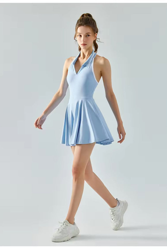 Bareback Halter Tennis Dress ANJE REBEL