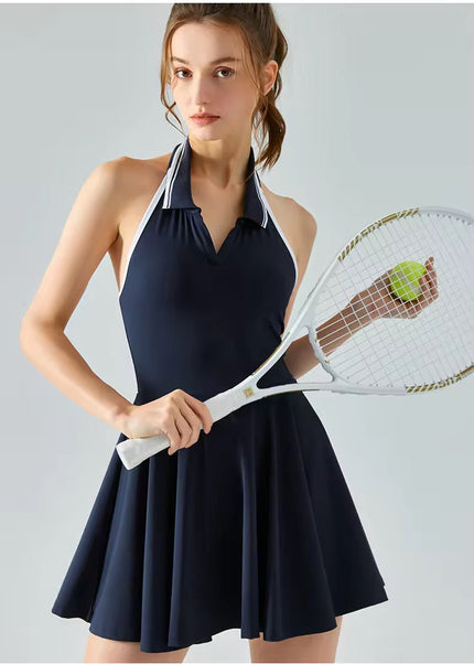 Bareback Halter Tennis Dress ANJE REBEL