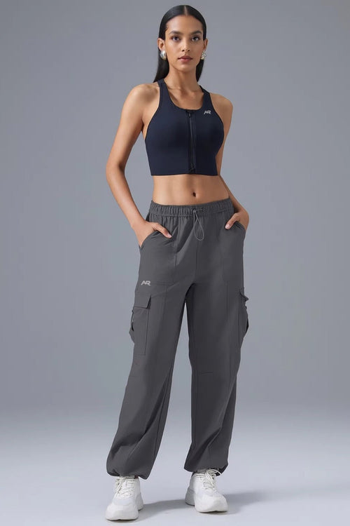 Relaxed-Fit Multi-Pockets Jogger Pants ANJE REBEL