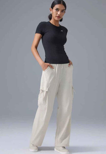 Relaxed-Fit Multi-Pockets Jogger Pants