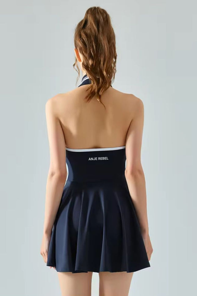 Bareback Halter Tennis Dress ANJE REBEL