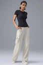Relaxed-Fit Multi-Pockets Jogger Pants