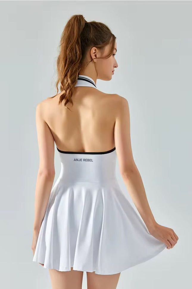 Bareback Halter Tennis Dress ANJE REBEL