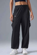 Relaxed-Fit Multi-Pockets Jogger Pants