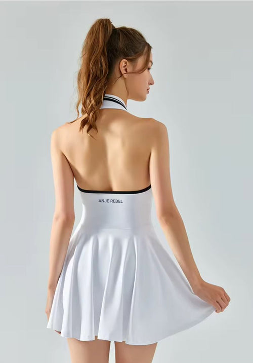 Bareback Halter Tennis Dress ANJE REBEL