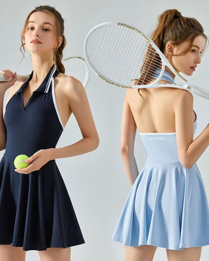 Bareback Halter Tennis Dress ANJE REBEL