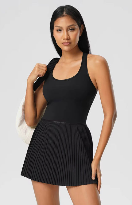Pleated Tennis Mini Dress ANJE REBEL