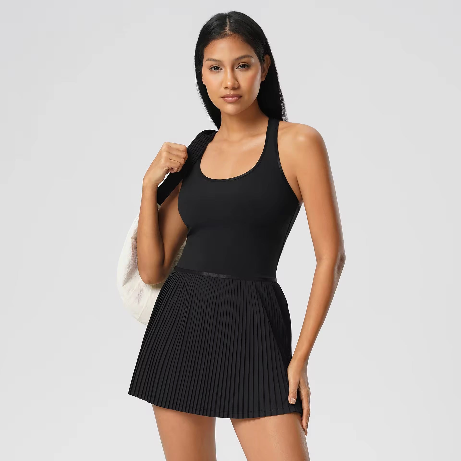 Pleated Tennis Mini Dress ANJE REBEL