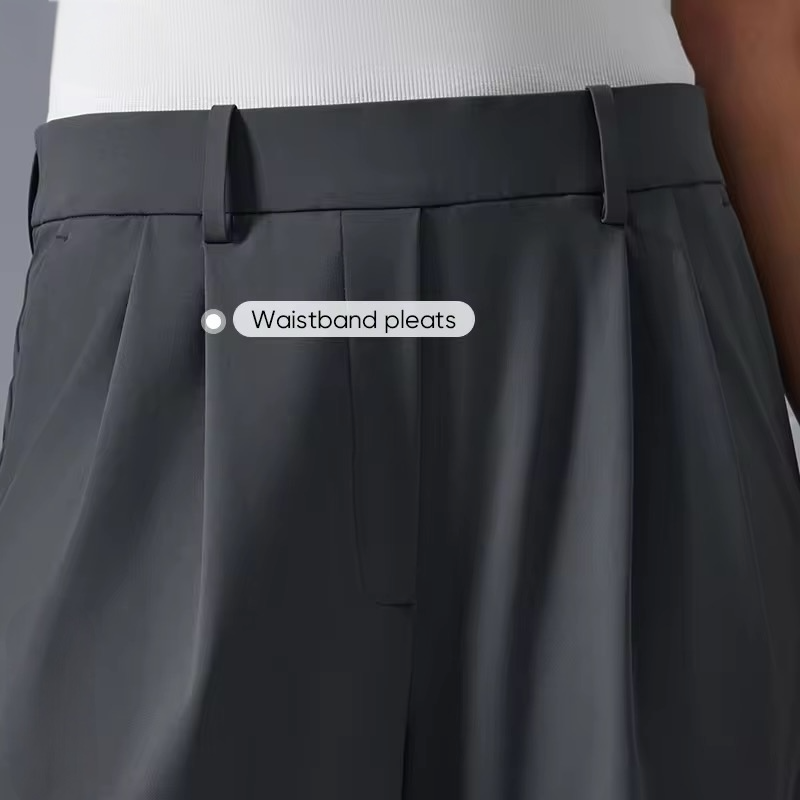 Double Pleated Work Pants ANJE REBEL