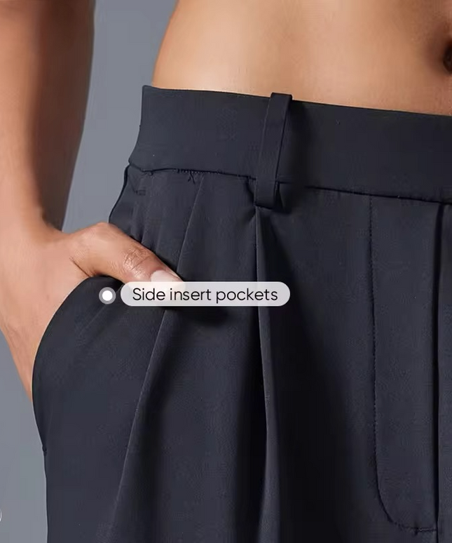 Double Pleated Work Pants ANJE REBEL
