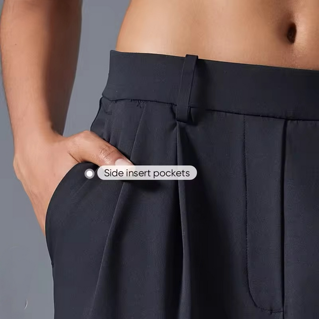 Double Pleated Work Pants ANJE REBEL